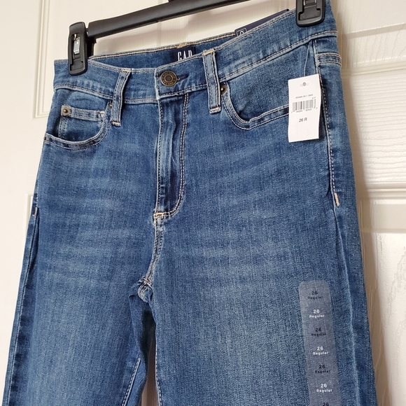 GAP Mid Rise Boot Stretch Jeans - Picture 4 of 6